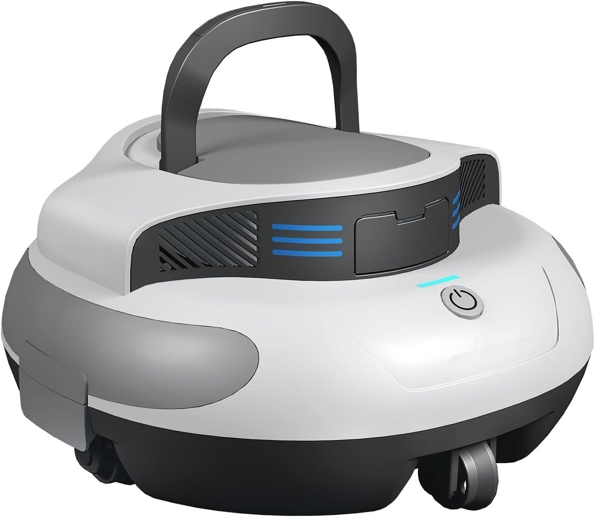 POOLPURE Basenowy robot czyszczący Piscina, 5000 mAh, podwójne silniki