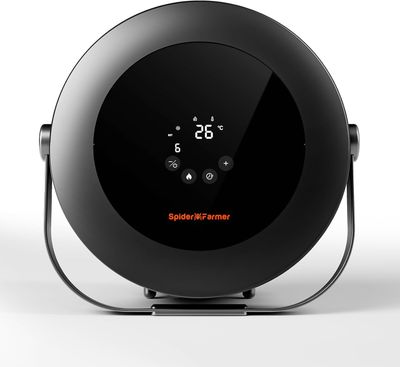 Spider Farmer SF-Heater – inteligentny grzejnik 540 W do uprawy roślin i wnętrz
