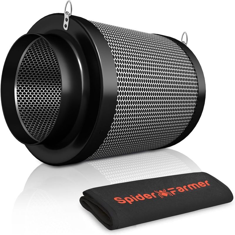 SPIDER FARMER Filtr węglowy 15,2 cm do namiotu uprawowego