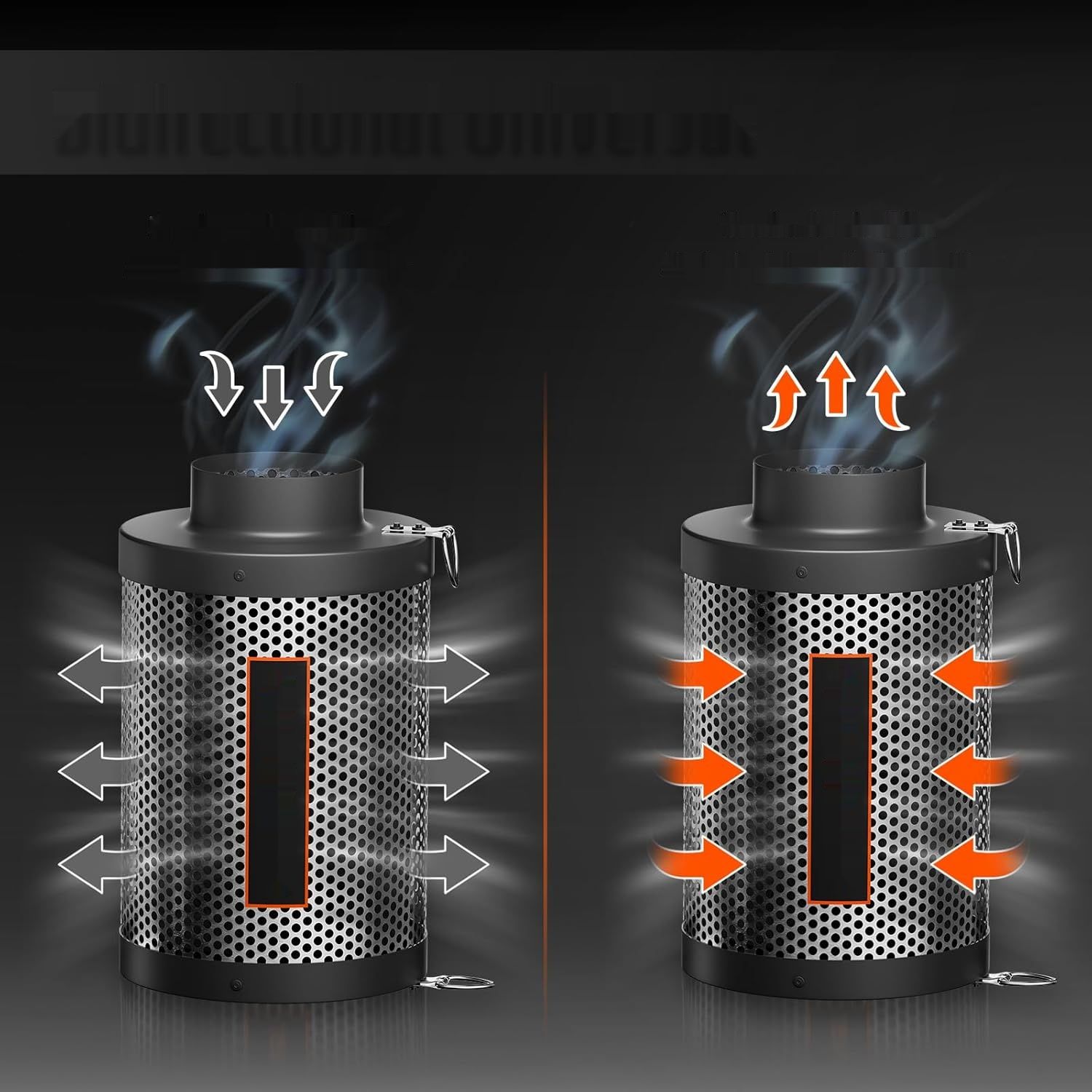 SPIDER FARMER Filtr węglowy 15,2 cm do namiotu uprawowego