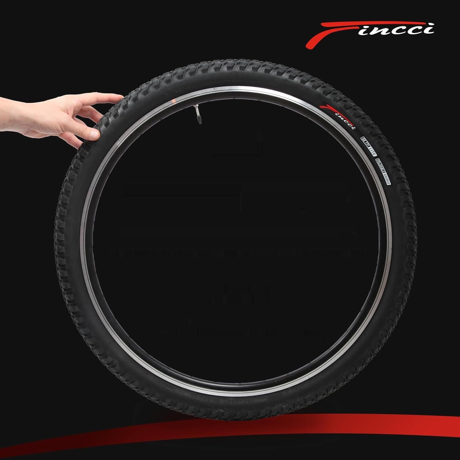 Opony MTB Fincci 27,5 – para opon rowerowych 27,5 x 2,10 cala 54-584,