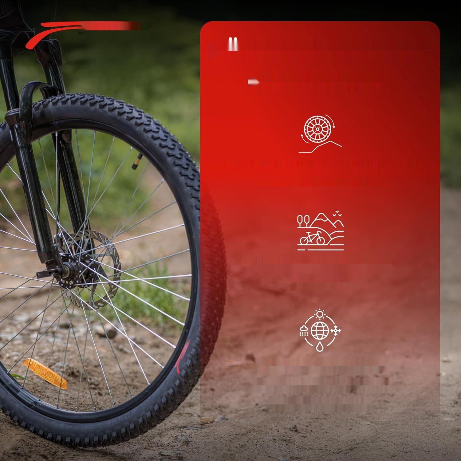 Opony MTB Fincci 27,5 – para opon rowerowych 27,5 x 2,10 cala 54-584,