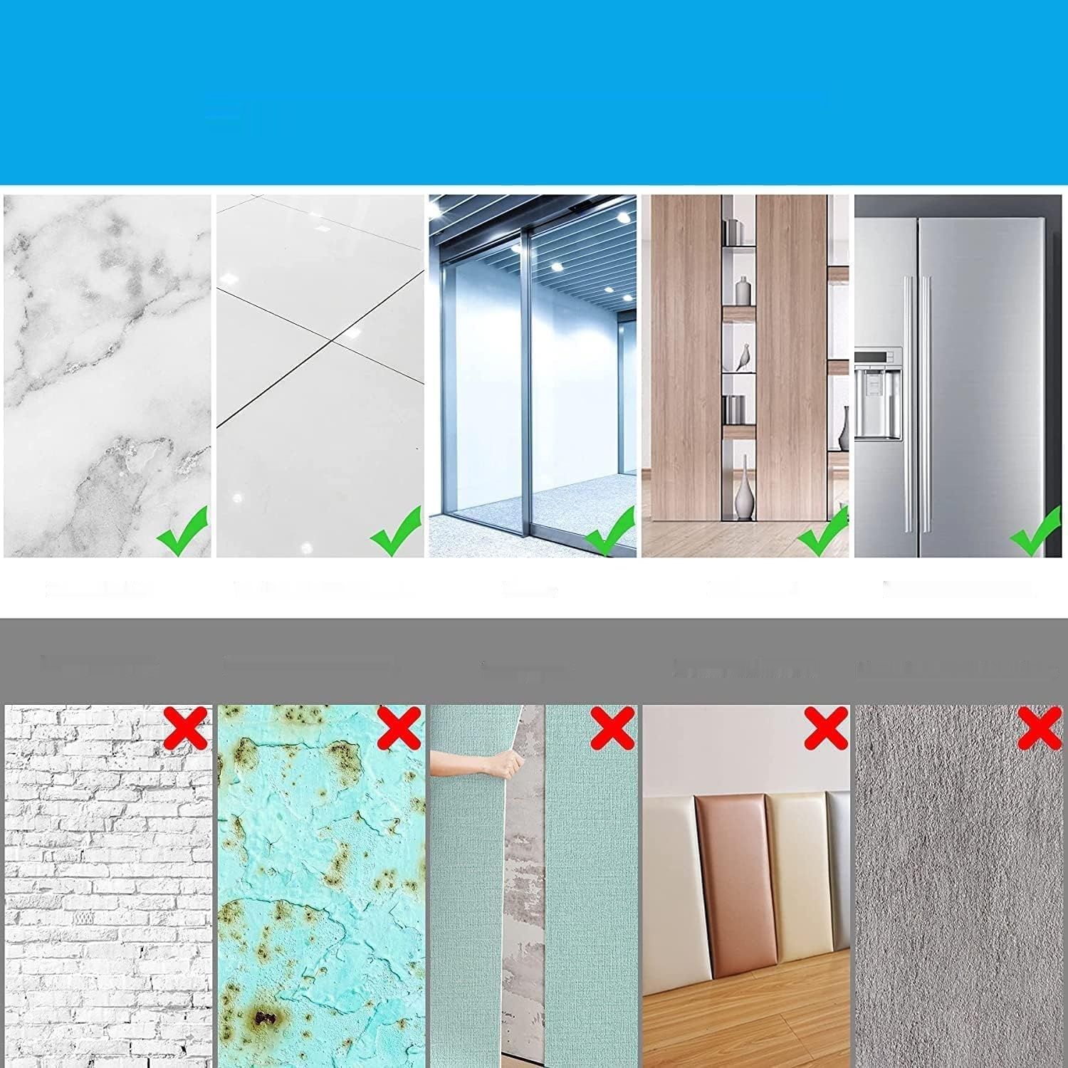 4 samoprzylepne lustrzane panele ścienne do salonu, dekoracyjne lustro