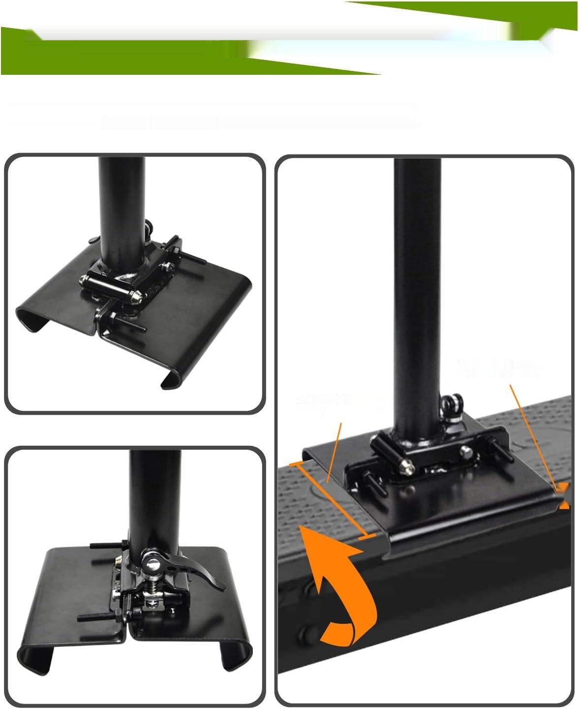 Siedzisko do hulajnogi elektrycznej dla dorosłych na szeroką, łukowatą