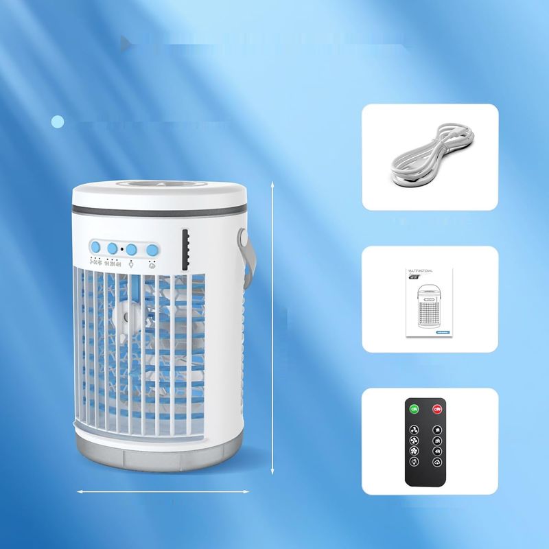 Przenośne klimatyzatory mobilne mini, 1400 ml przenośny mini klimatyz