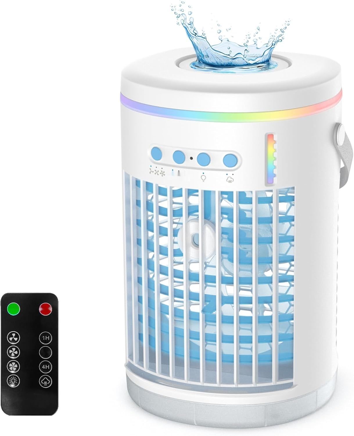 Przenośne klimatyzatory mobilne mini, 1400 ml przenośny mini klimatyz