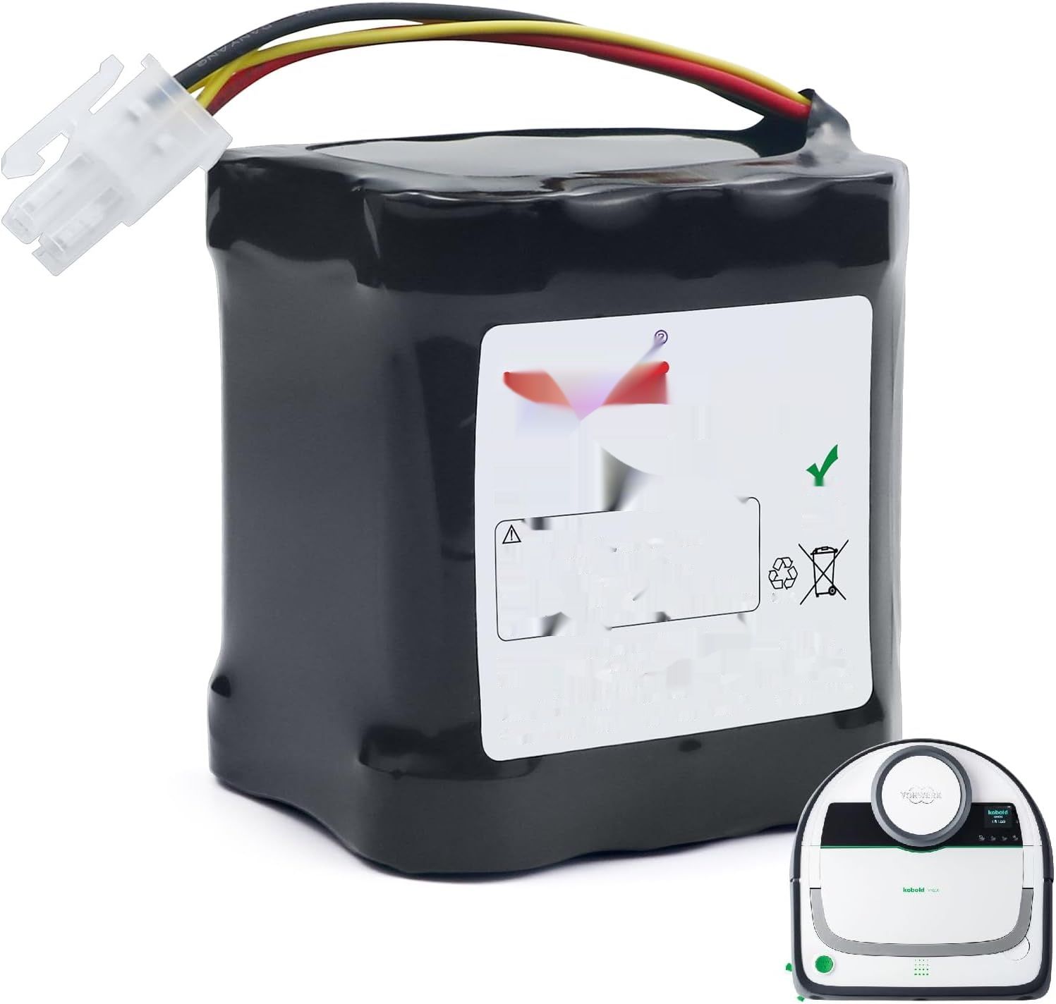 NASTIMA 14,4V 6000mAh Li-Ion akumulator kompatybilny z Vorwerk Kobold