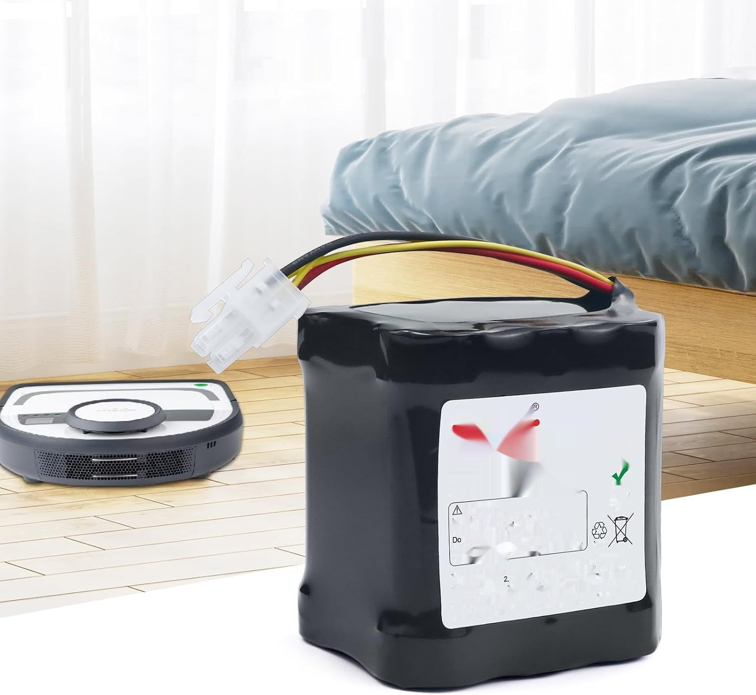 NASTIMA 14,4V 6000mAh Li-Ion akumulator kompatybilny z Vorwerk Kobold