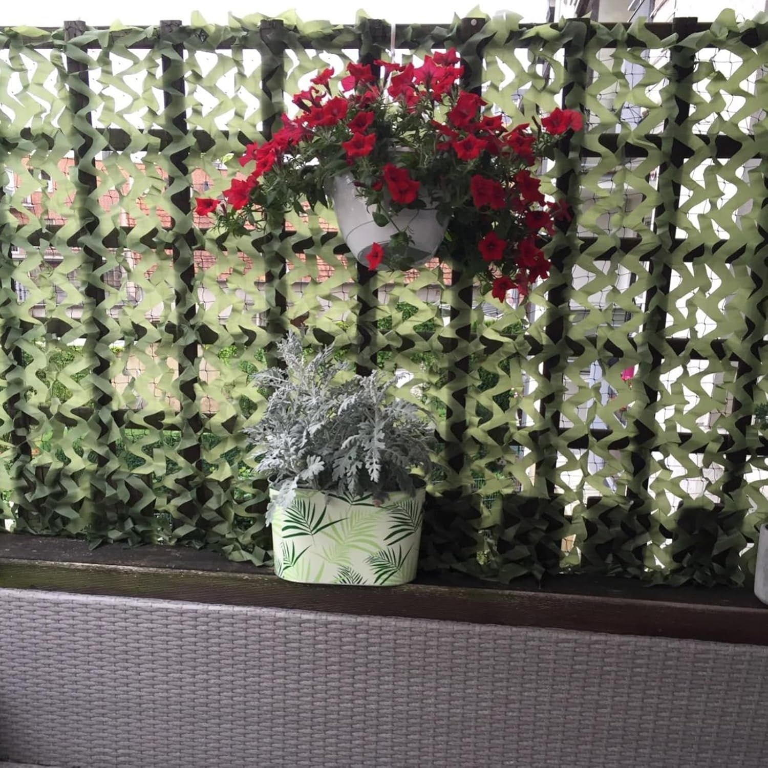 Siatka maskująca Sitong 1,5 x 15 m, zielona, poliester