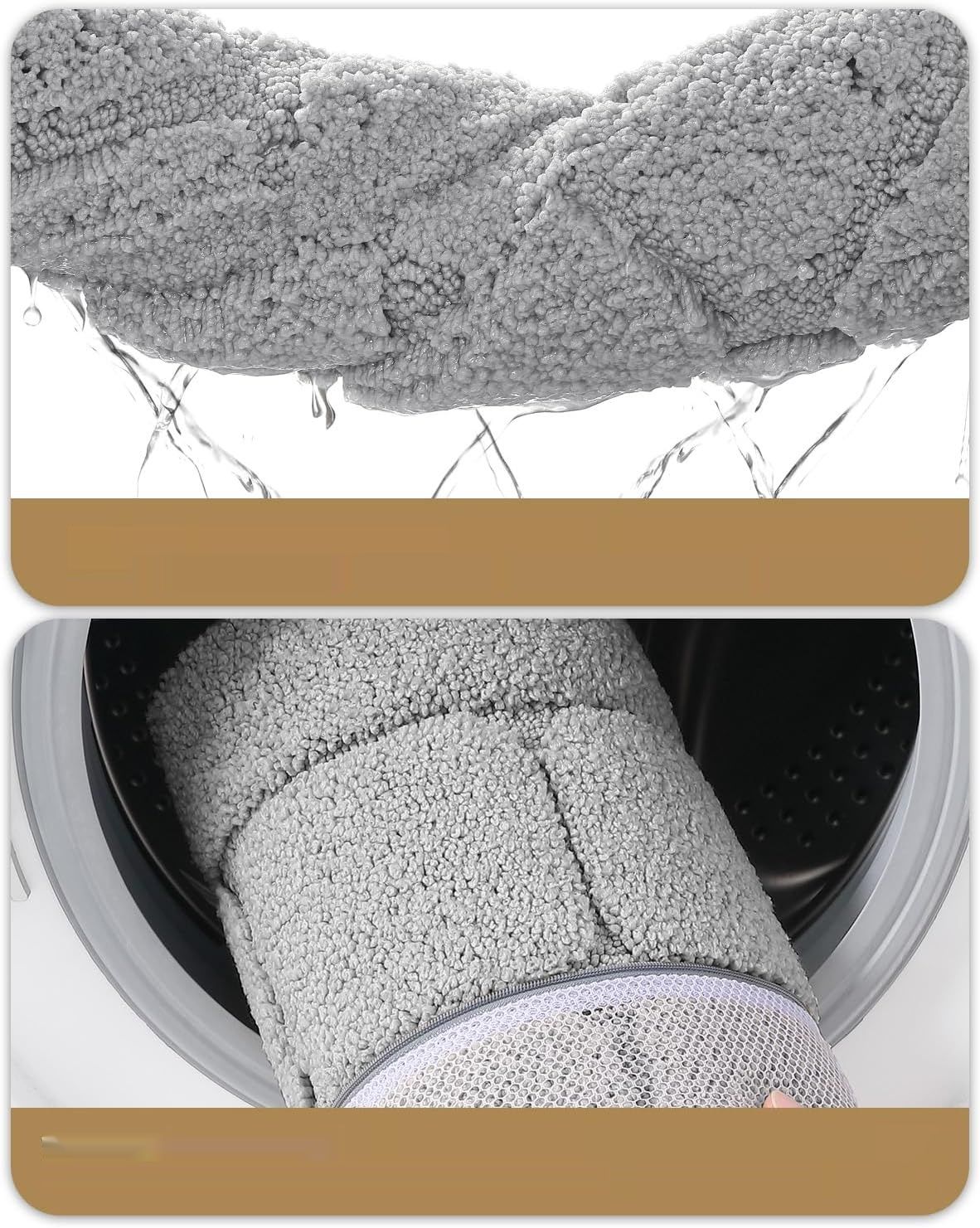 COLOR&amp;GEOMETRY Duży dywanik łazienkowy antypoślizgowy