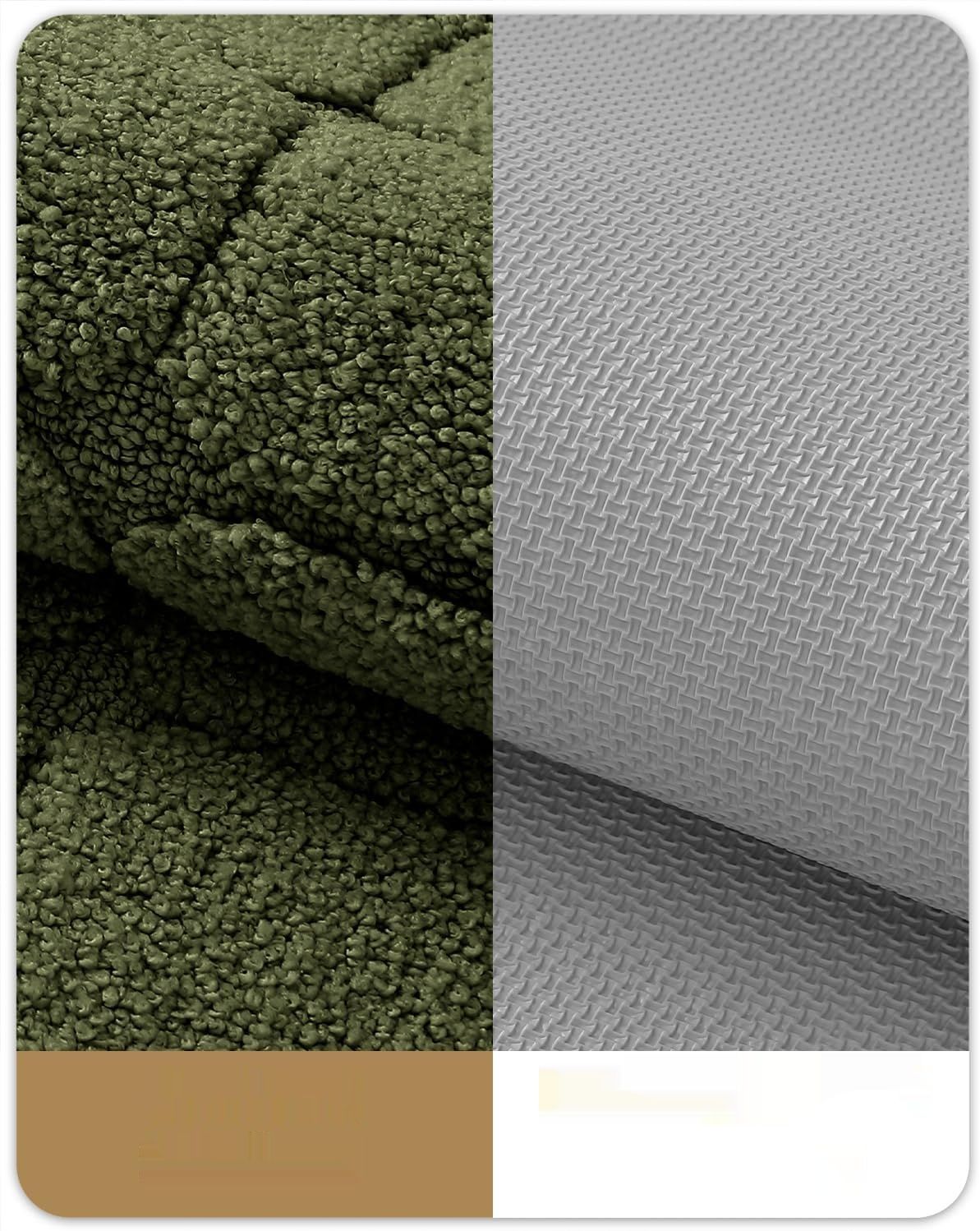 zmienić kartu szary 61 x 110 cm,      COLOR&amp;GEOMETRY duży dywanik łazienkowy antypoślizgowy, nadający się do