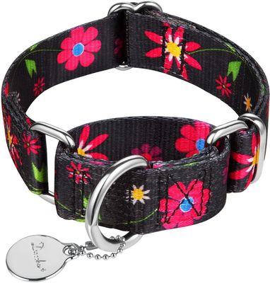 Zmienić foto na niebieski !!!!!    Półokrągła kraciasta obroża, błękitna, duża: 45–64 cm, obroża przeciwć