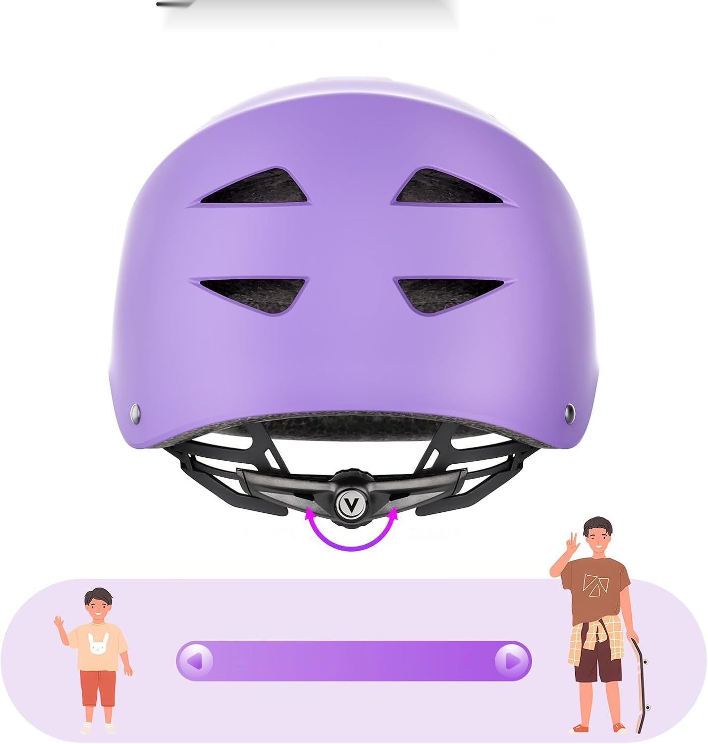 Zestaw ochraniaczy dla dzieci ValueTalks – kask rowerowy i komplet 7częściowy