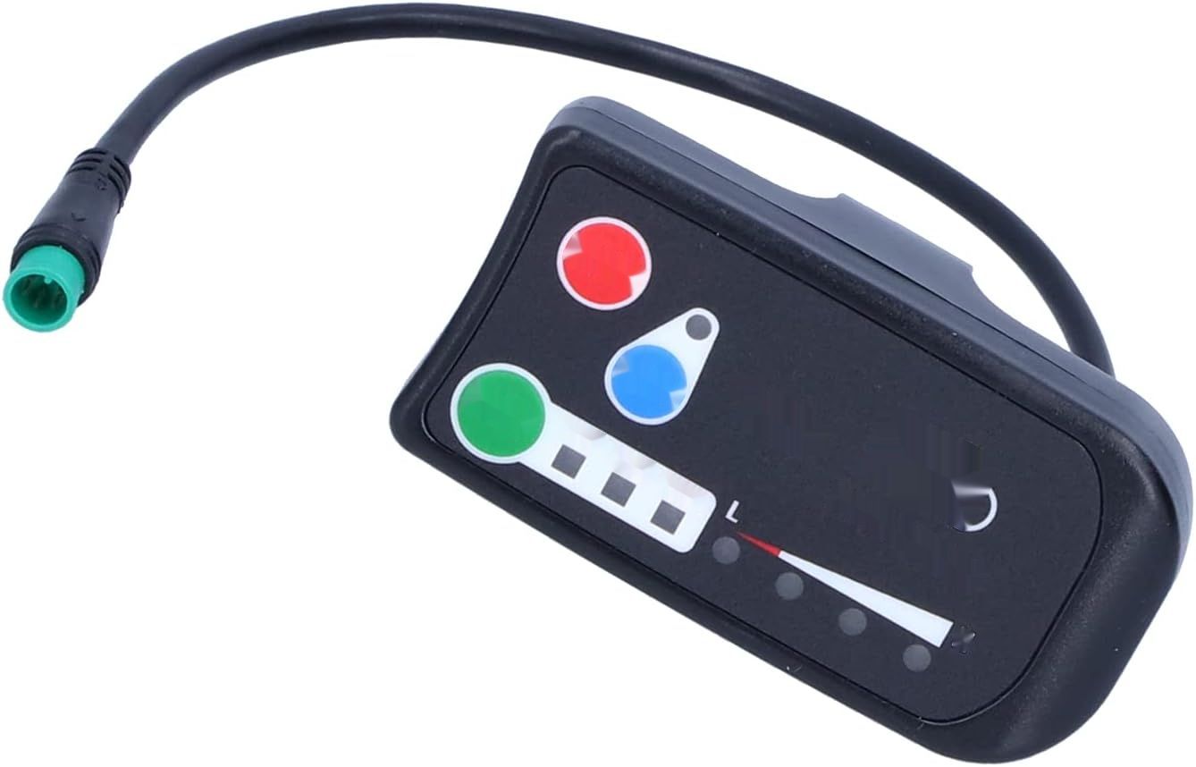 Wyświetlacz do roweru elektrycznego, licznik LCD 36V 48V