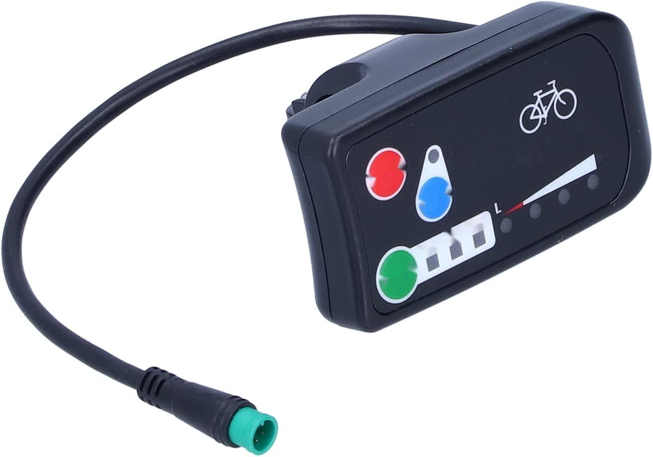 Wyświetlacz do roweru elektrycznego, licznik LCD 36V 48V