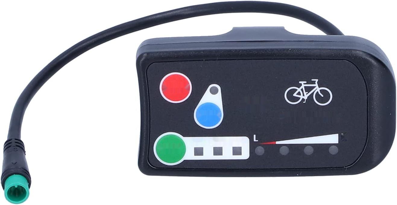 Wyświetlacz do roweru elektrycznego, licznik LCD 36V 48V