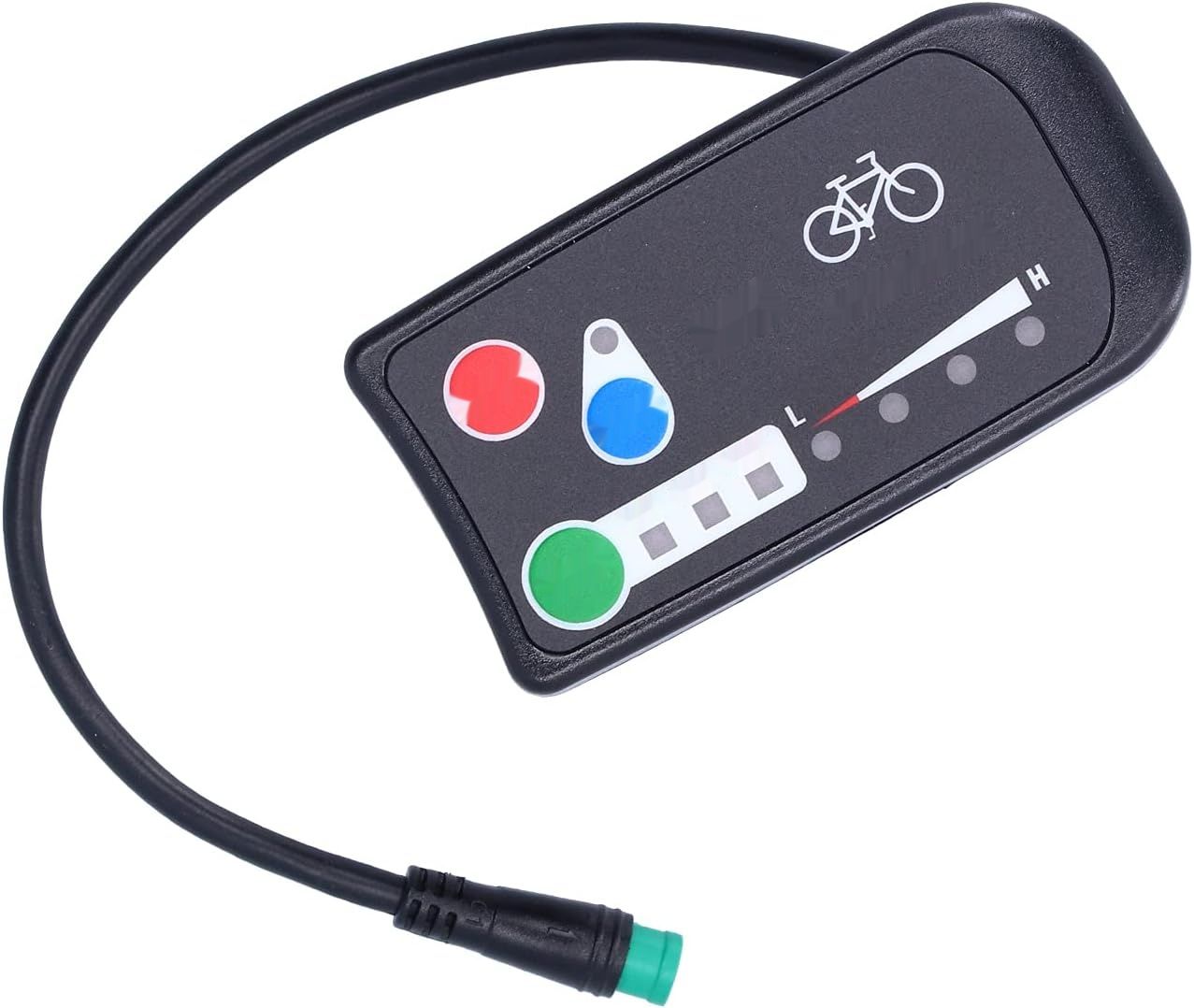 Wyświetlacz do roweru elektrycznego, licznik LCD 36V 48V