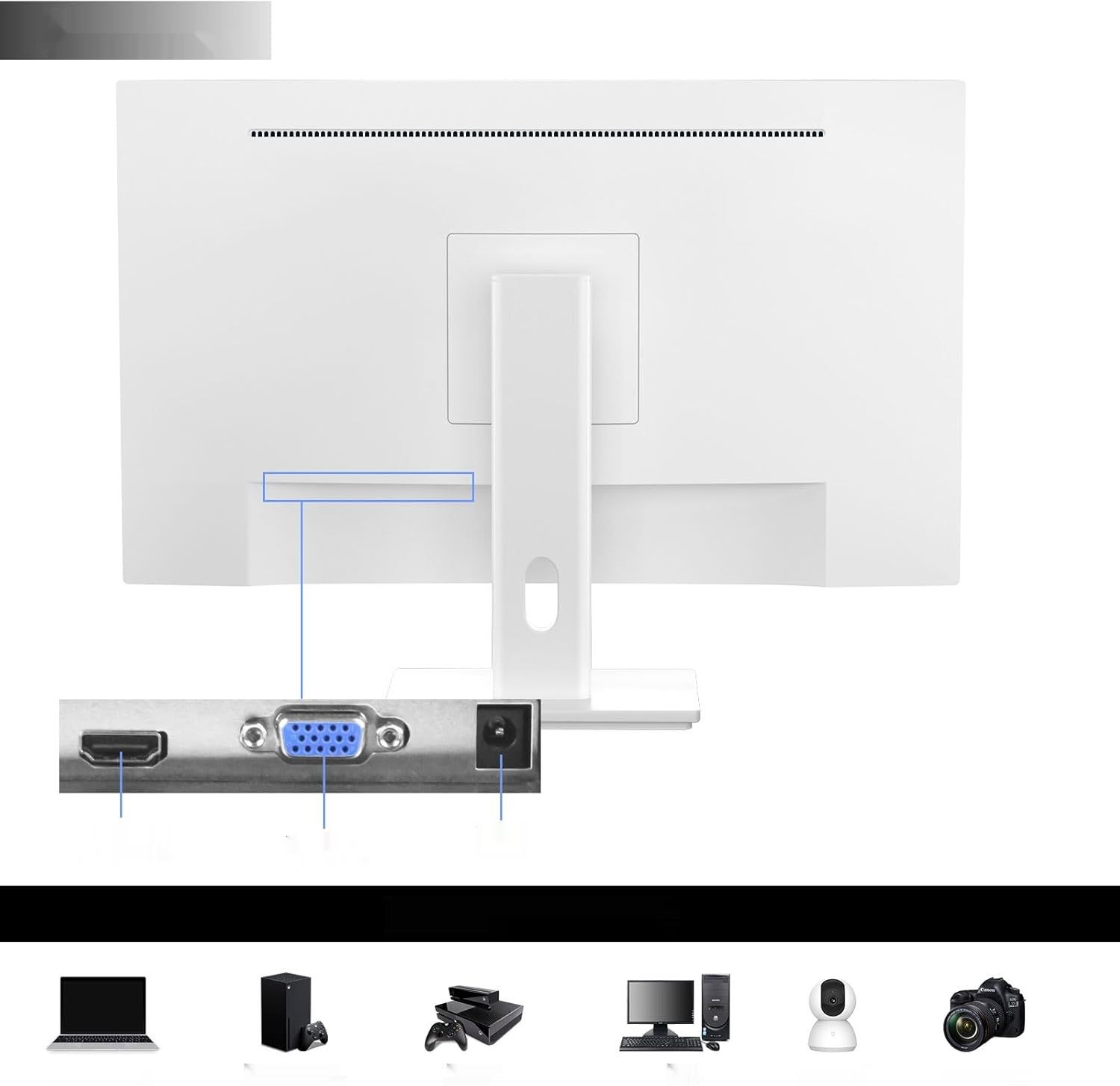 Monitor komputerowy Prechen 24" FHD 1920 x 1080, bezramkowy