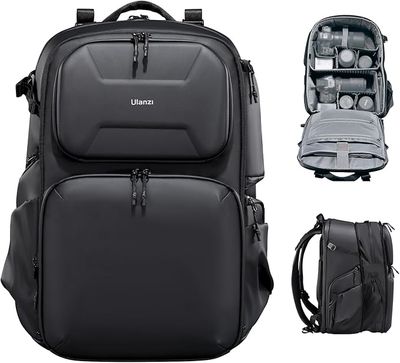 ULANZI BP10 – Plecak na aparat z twardą skorupą 35L, czarny