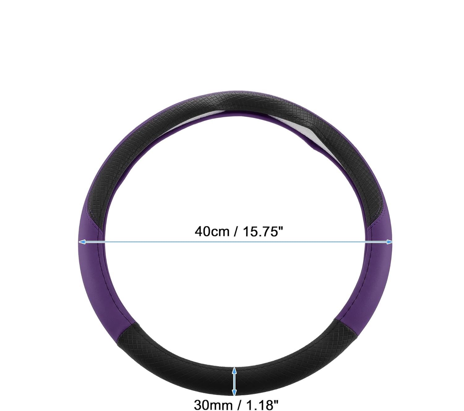 A ABSOPRO uniwersalna osłona kierownicy 15,75" – fioletowa