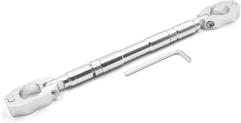 ABSOPRO Moto 7/8 Cal Ręcznie Krzyż Bar Regulowany Krzyż Bar Dźwignia