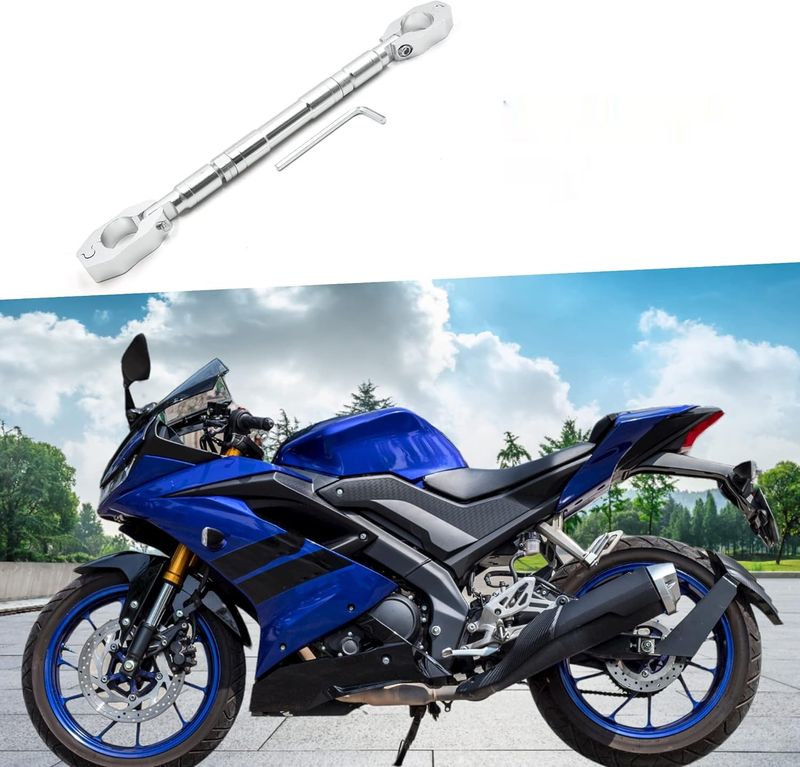 ABSOPRO Moto 7/8 Cal Ręcznie Krzyż Bar Regulowany Krzyż Bar Dźwignia