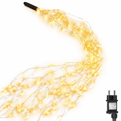 Dekofun Lichtzweif 1 m, 100 LED-ów, oświetlenie świąteczne na prąd