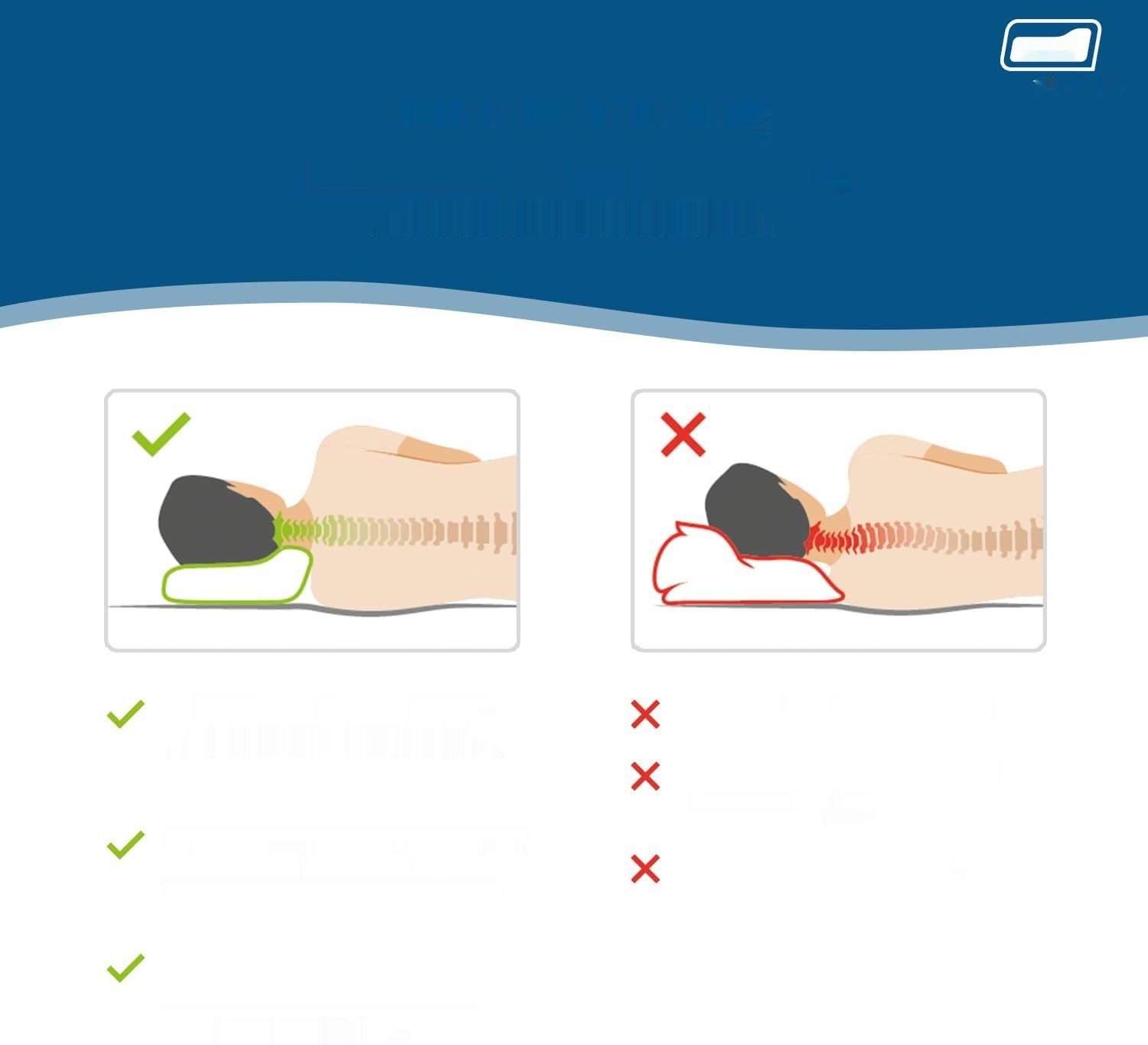 Sissel Classic – poduszka ortopedyczna szyjna