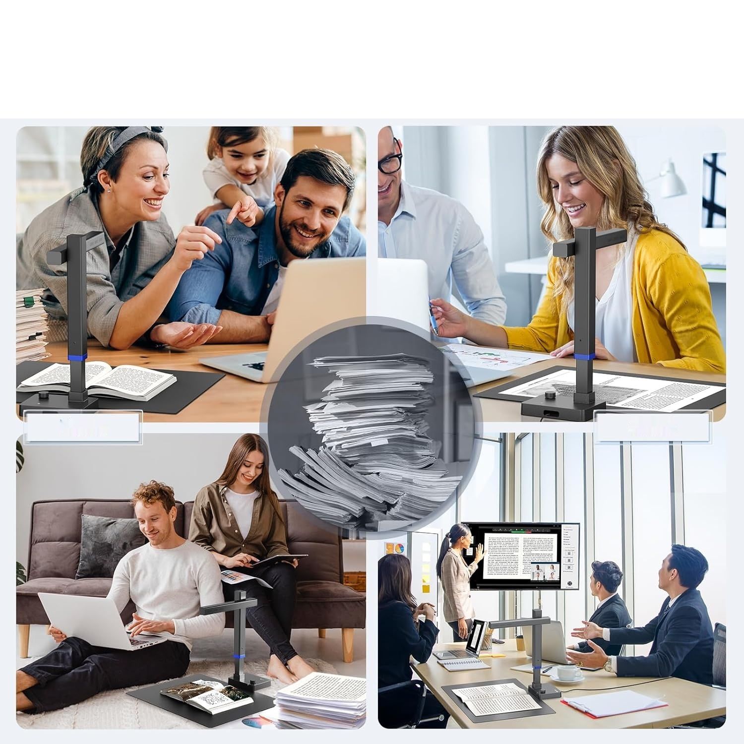 CZUR Shine Ultra 13MP – przenośny skaner dokumentów i książek A3