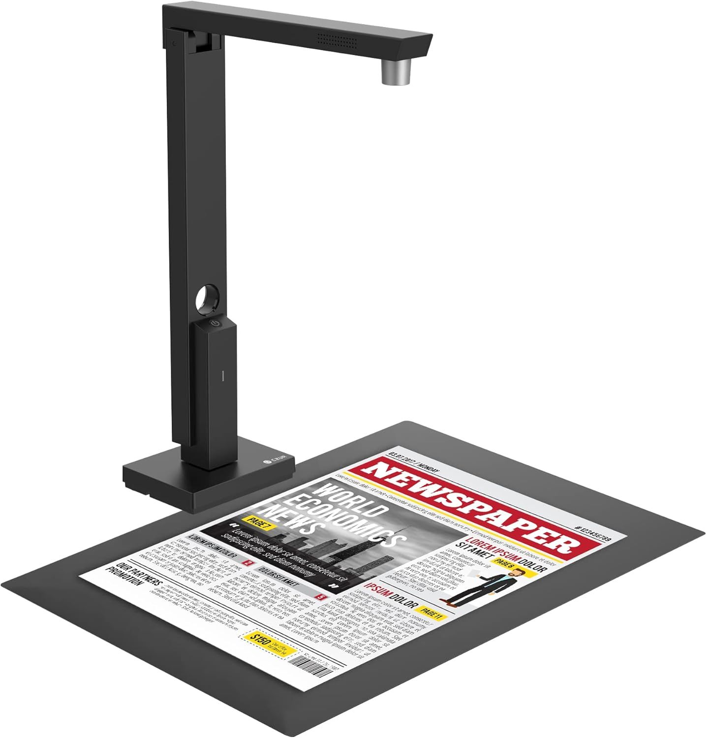 CZUR Lens 800 Pro – kompaktowy skaner dokumentów 8 MP z funkcją kamery internetowej