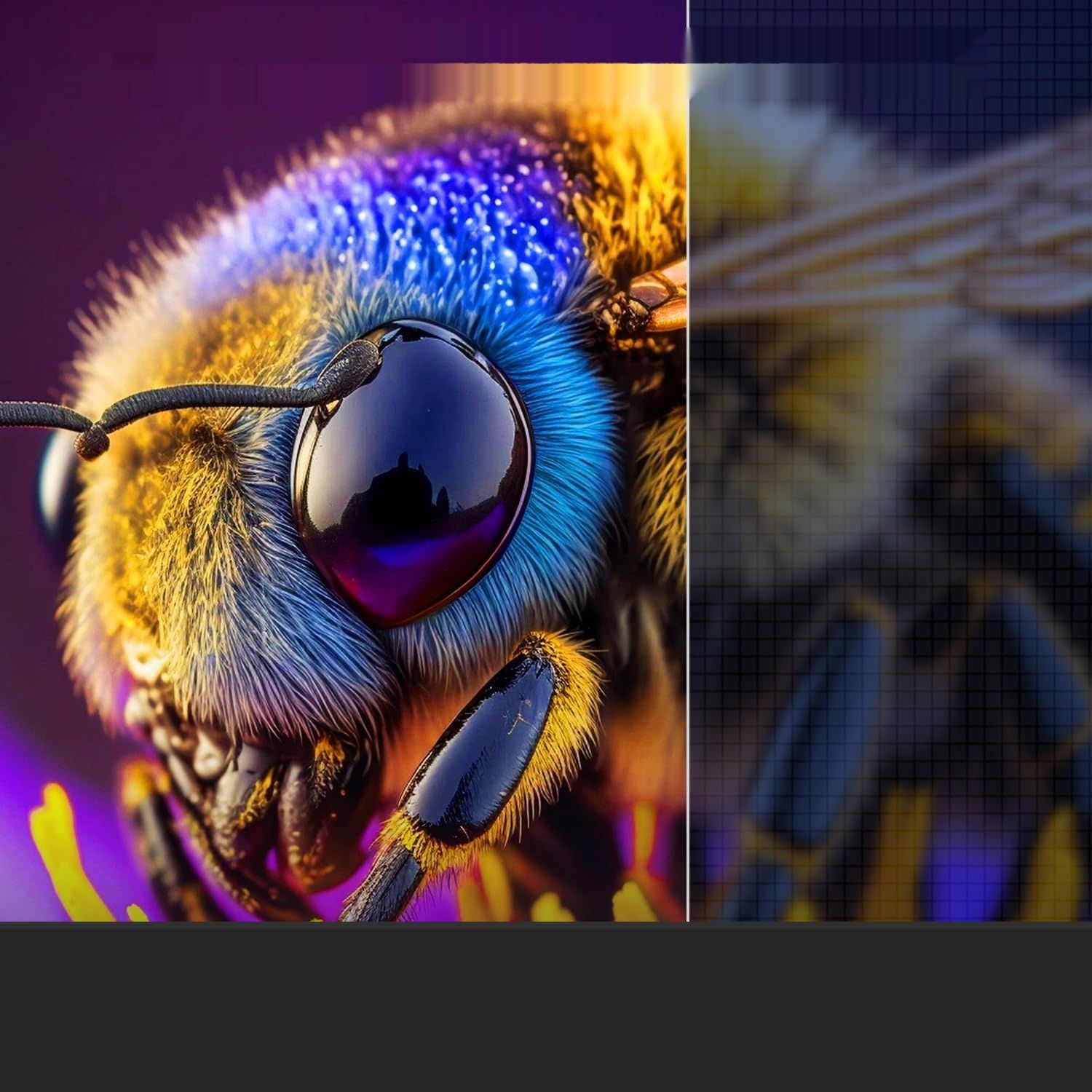 Projektor YUZINO 4K z elektrycznym focusem, WiFi i Bluetooth