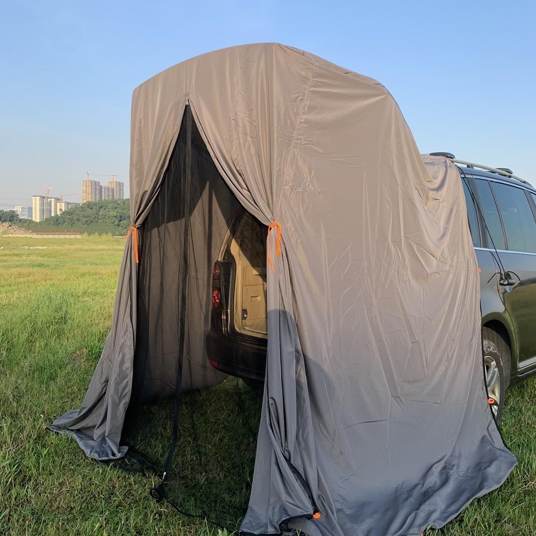 Namiot samochodowy SUV na klapę bagażnika SA&amp;MC, wodoodporny, czarny