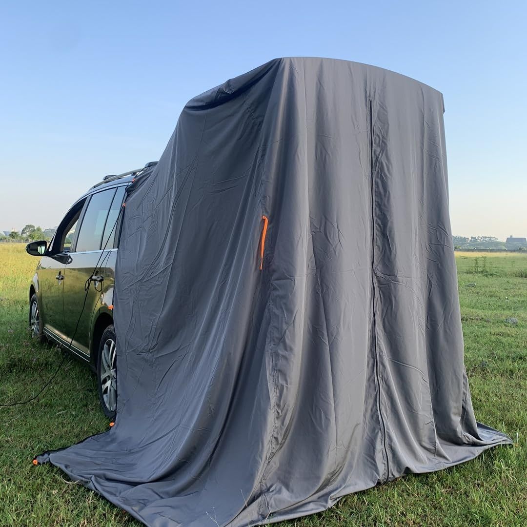 Namiot samochodowy SUV na klapę bagażnika SA&amp;MC, wodoodporny, czarny