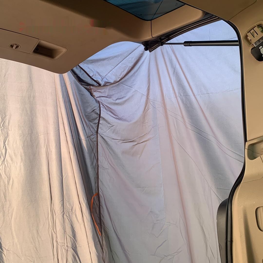 Namiot samochodowy SUV na klapę bagażnika SA&amp;MC, wodoodporny, czarny