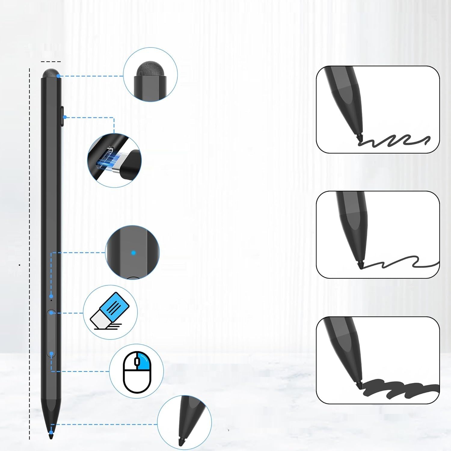 Surface Stylus Pen clickfish do Microsoft Surface, 4096 poziomów nacisku