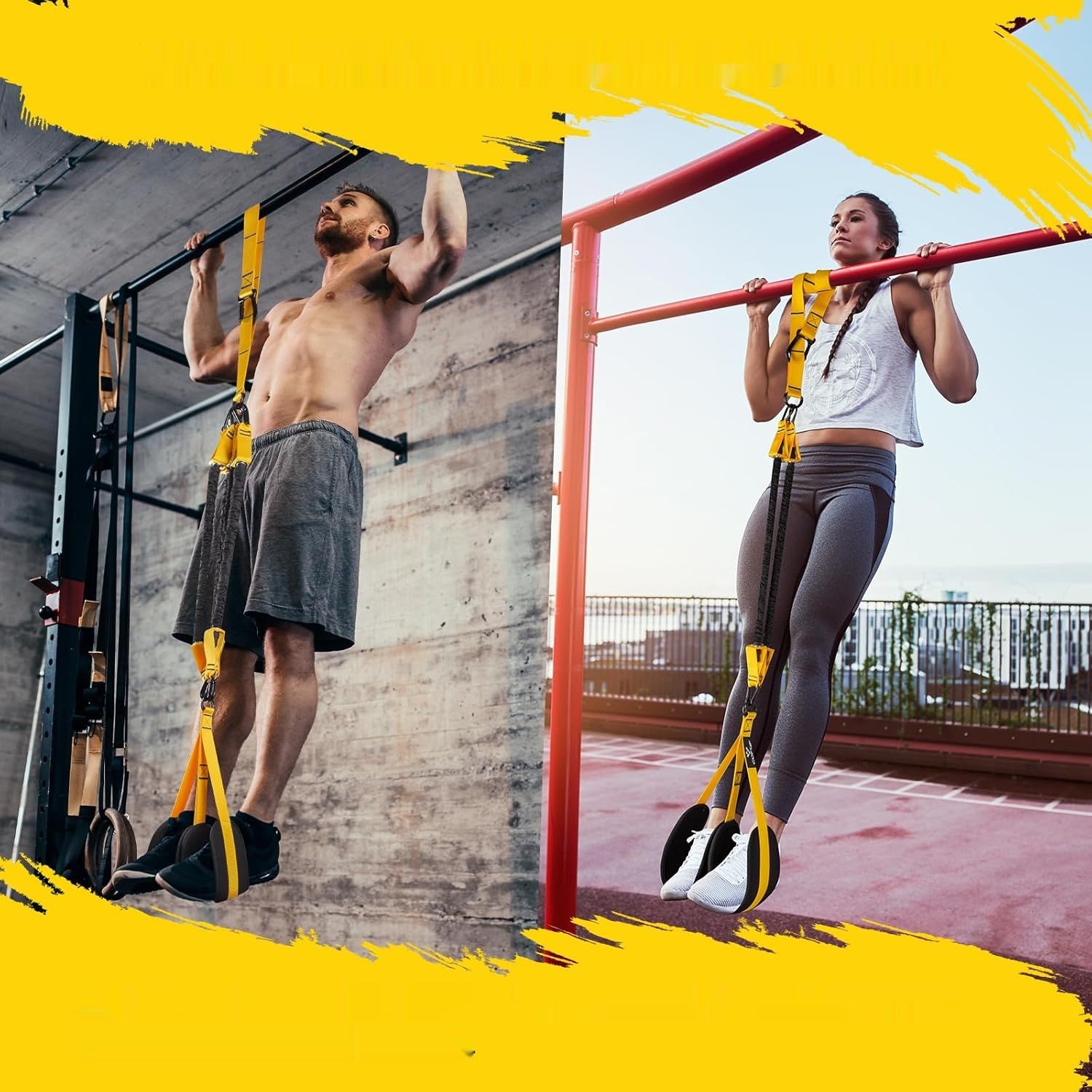 COFOF pasy do podciągania, wytrzymałe taśmy oporowe do podciągania z