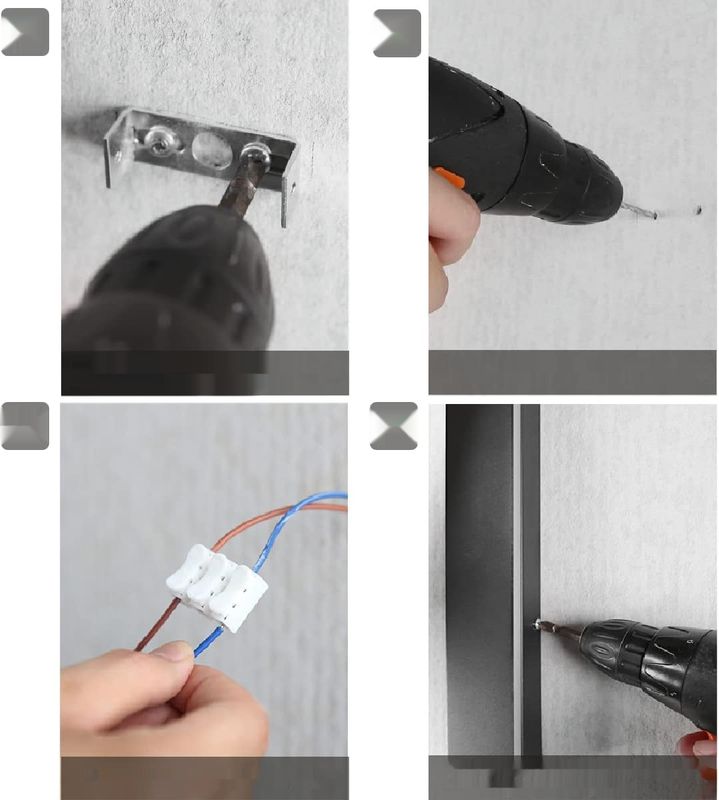 Zewnętrzna długa lampa ścienna LED 25 W z pilotem ZTWLEED, IP65, 120 cm