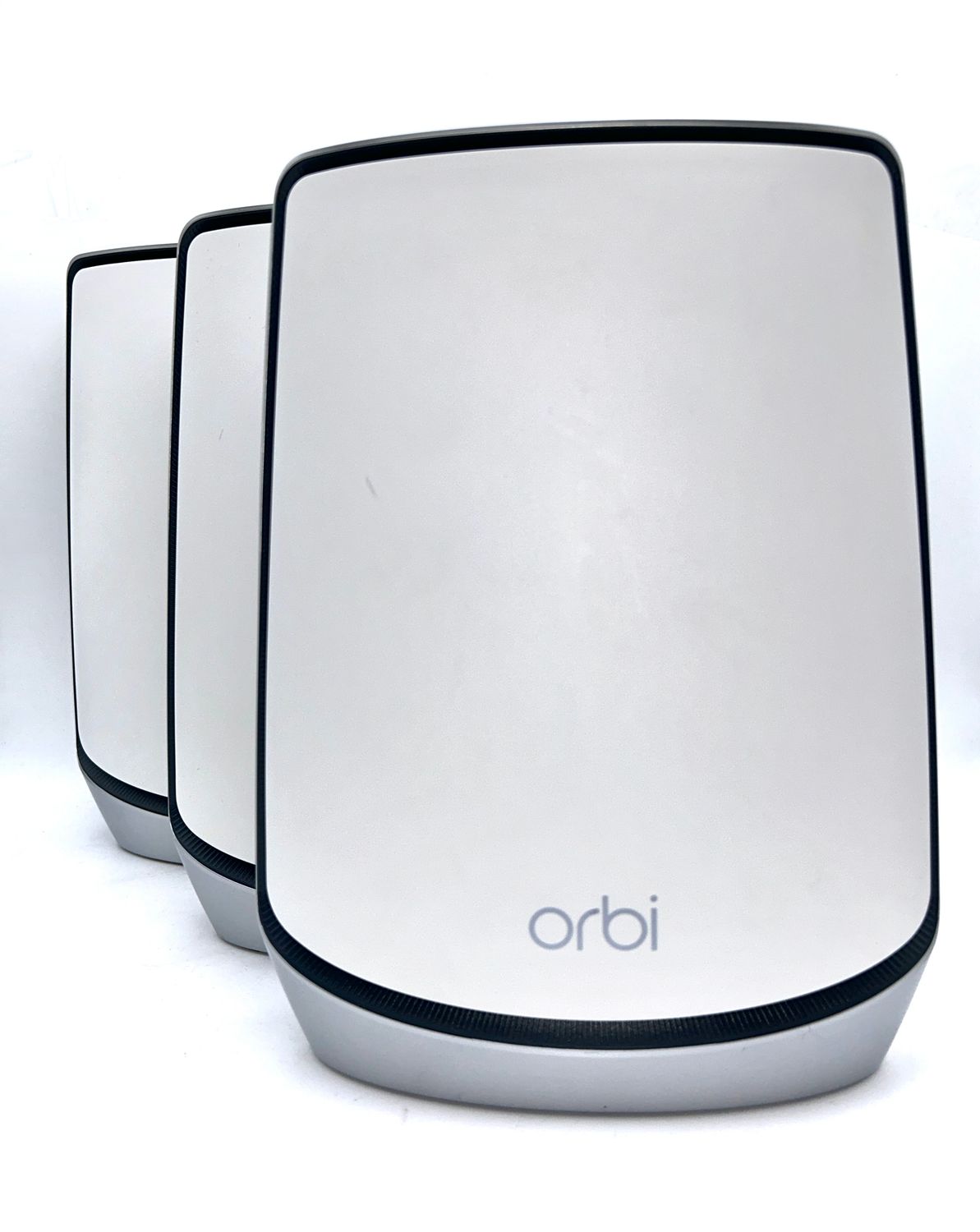 NETGEAR Orbi WiFi 6 Mesh Ultime Tri Bandes (RBK853) – Zestaw 3 szt., AX6000