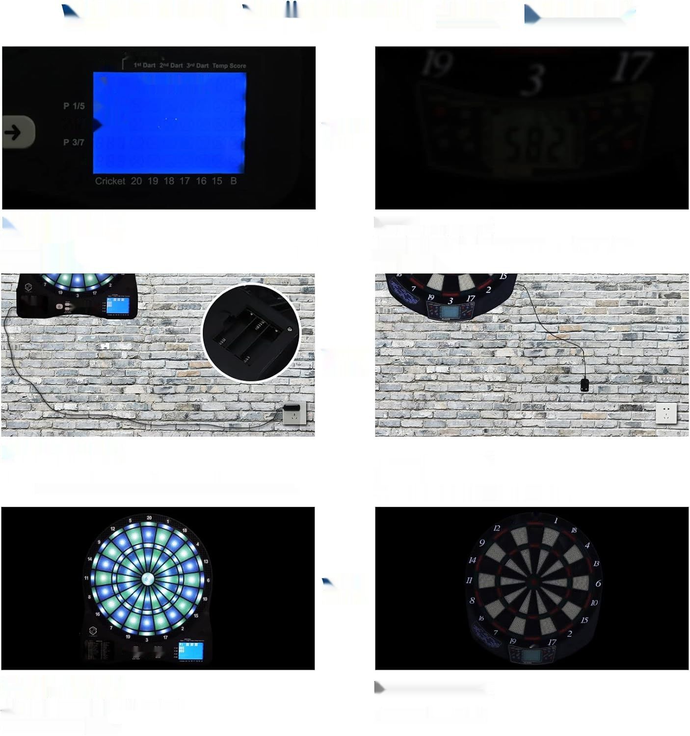 Turnart Elektroniczna tarcza do darta 2023, elektroniczna tarcza z pod