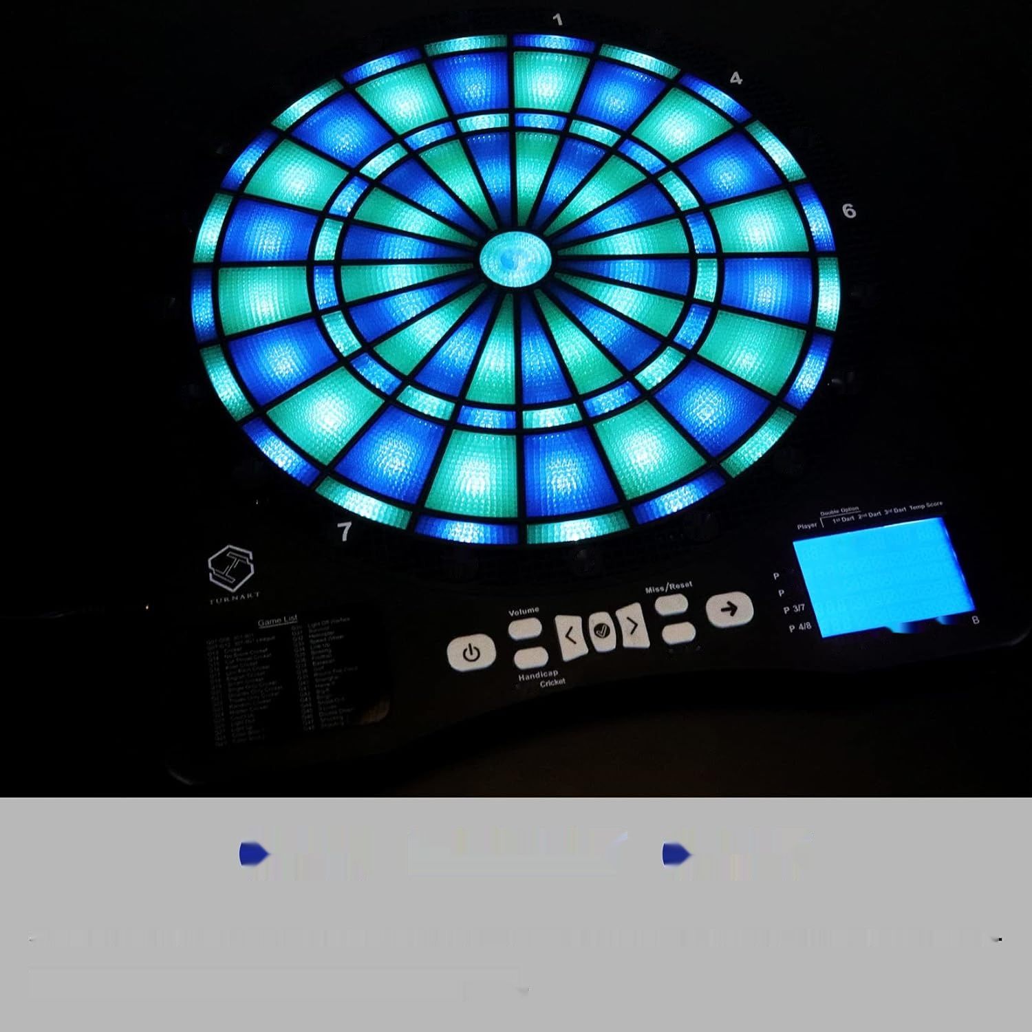 Turnart Elektroniczna tarcza do darta 2023, elektroniczna tarcza z pod