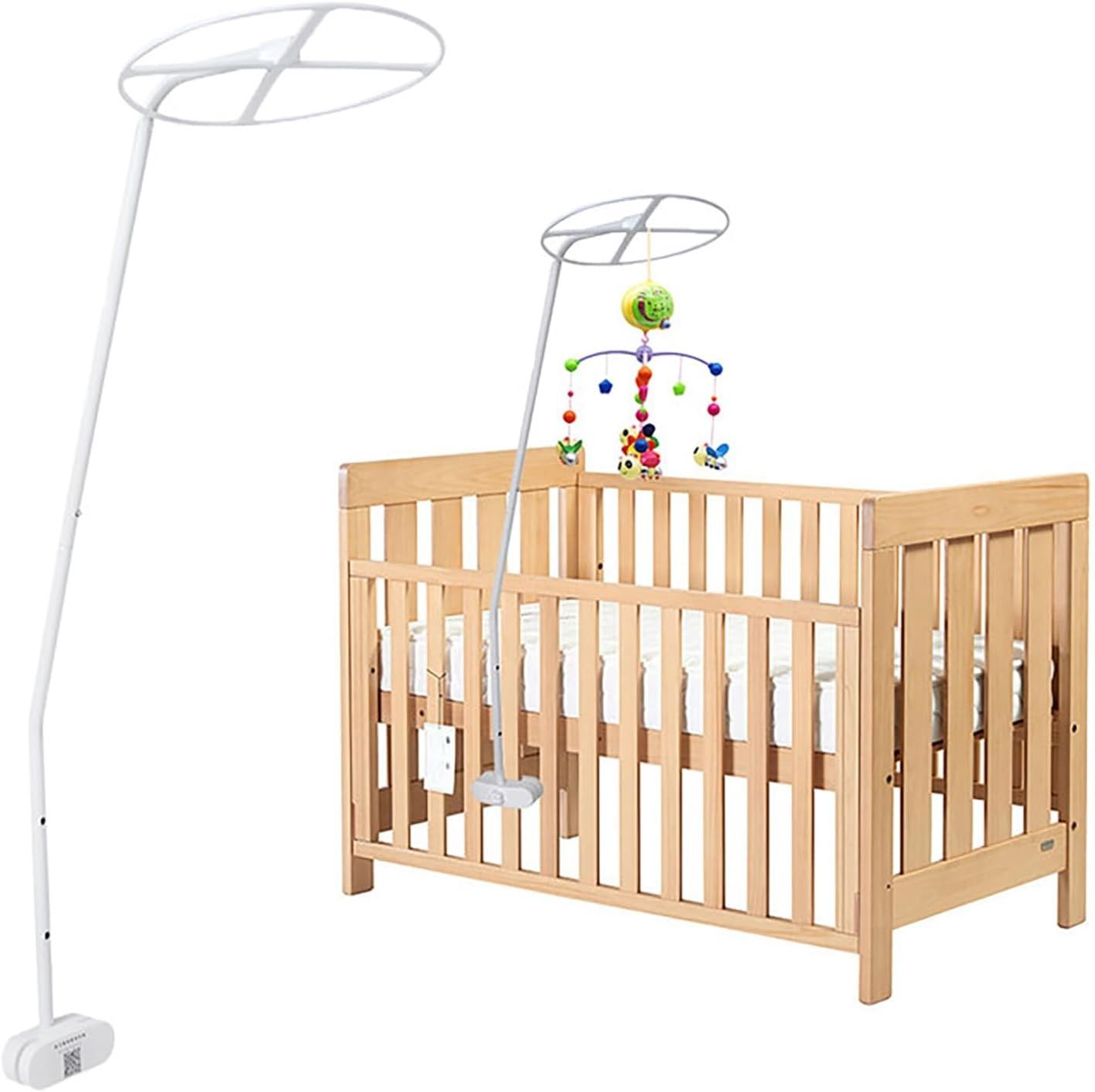 GAESHOW – regulowany stojak do baldachimu i moskitiery do łóżeczka dziecięcego