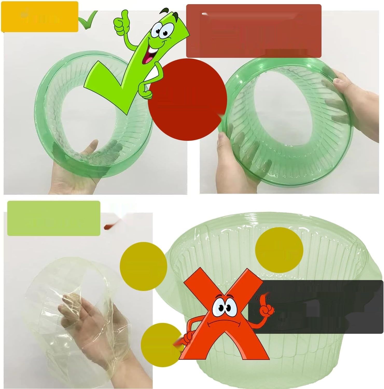 Ulepszony wzmocniony kołnierz przeciw ślimakom dla Twoich roślin sałty