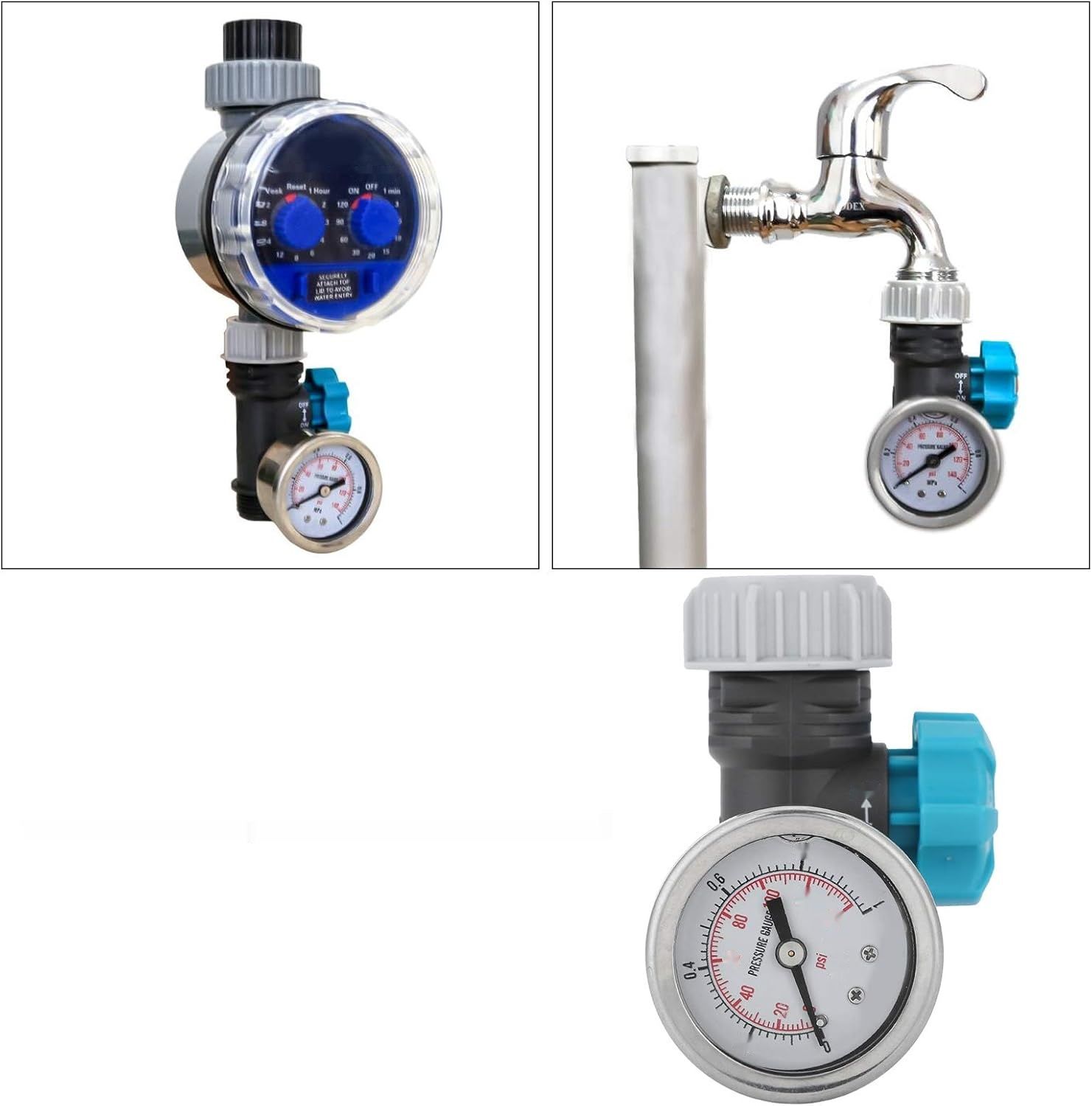 Reduktor ciśnienia wody G3/4, zawór ciśnienia wody, regulowany regulat