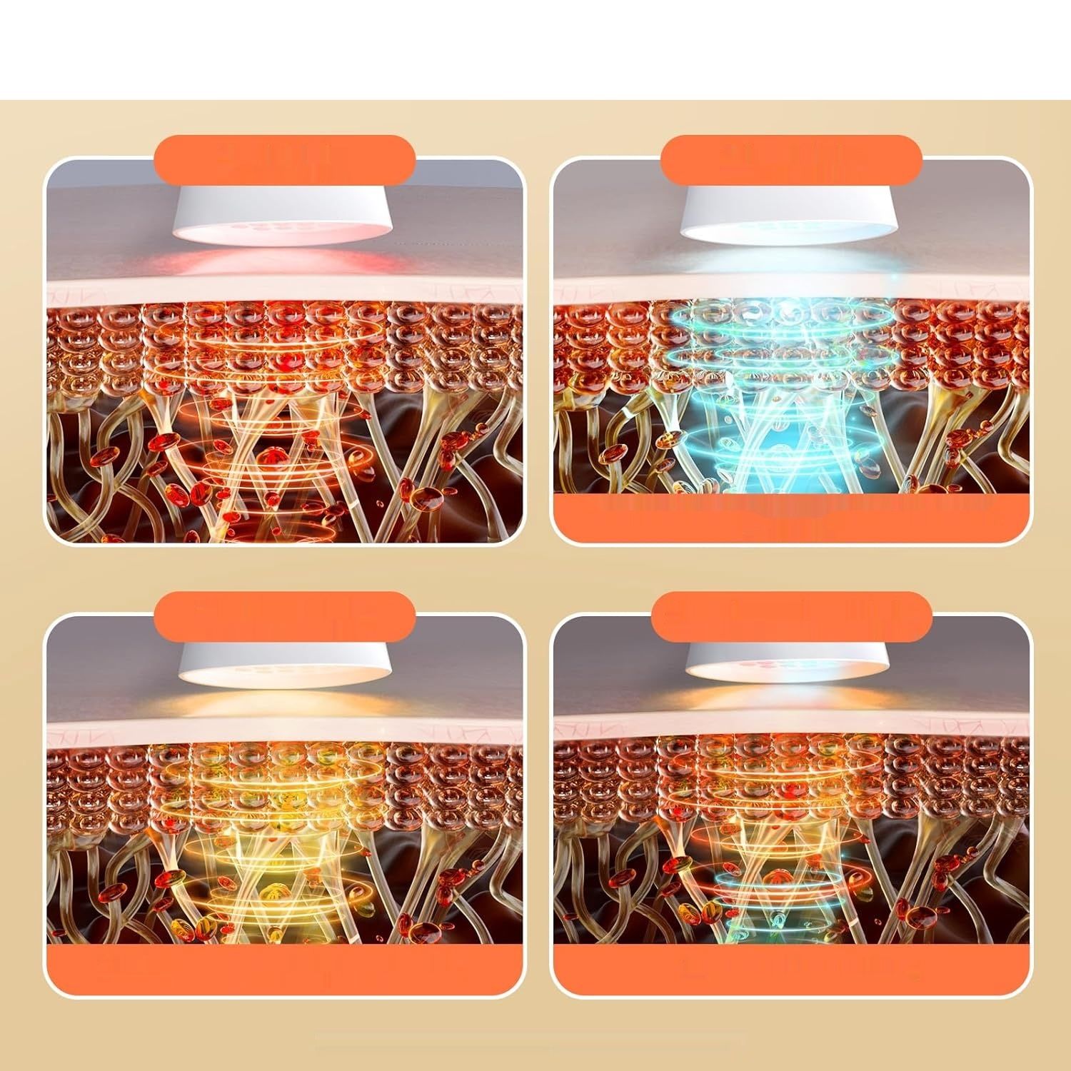 TOUCHBeauty AG-1767 – urządzenie do fototerapii LED 3 w 1 z mikoprądami