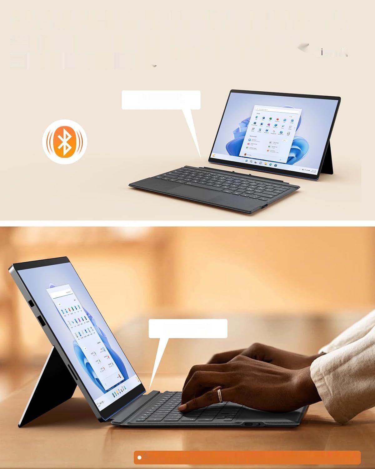 MoKo Klawiatura Włoska kompatybilna z Microsoft Surface PRO 7 Plus/PRO