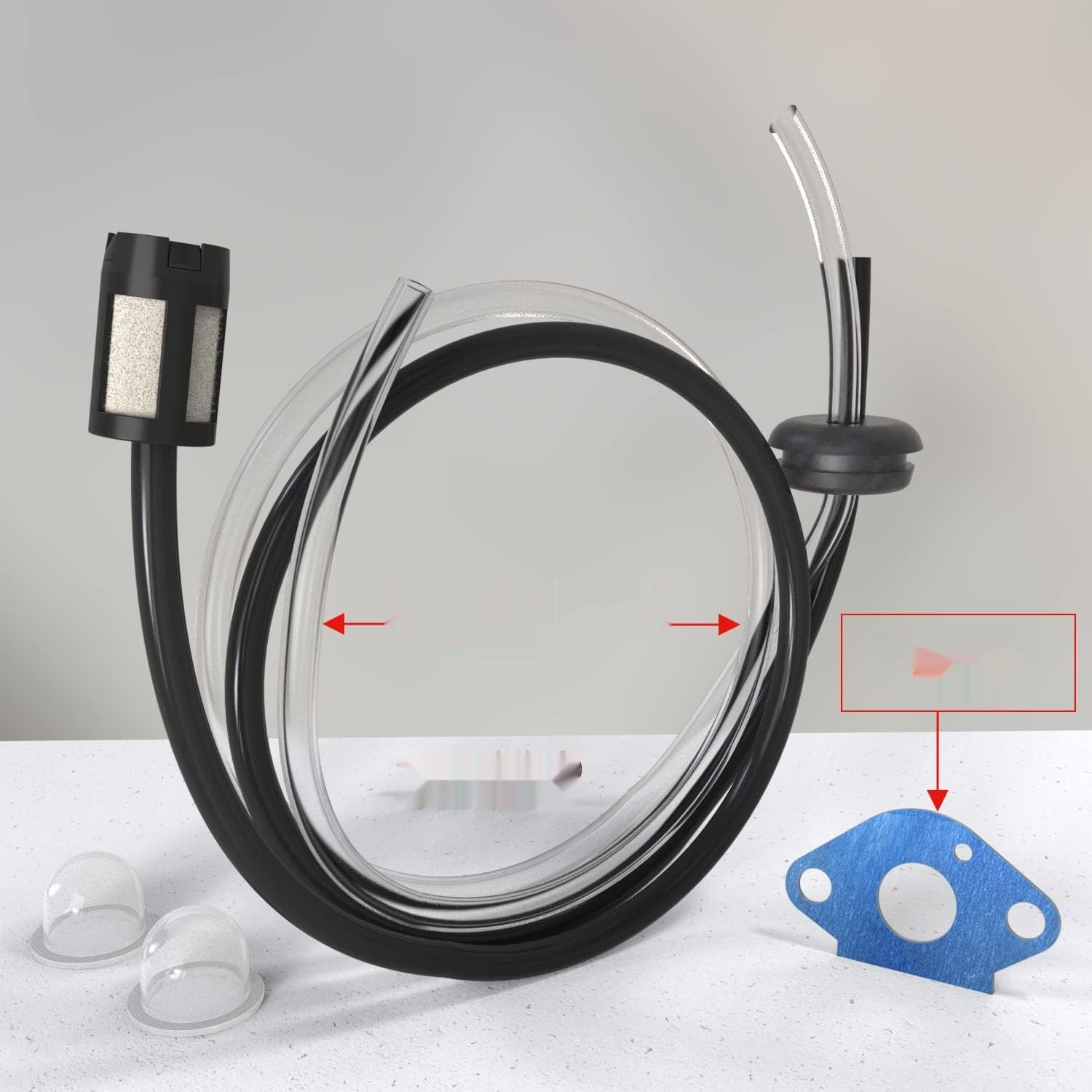 Zestaw gaźnika 1PZ CA1-F26 do silników wykaszarek 2-suwowych 22cc, 26c