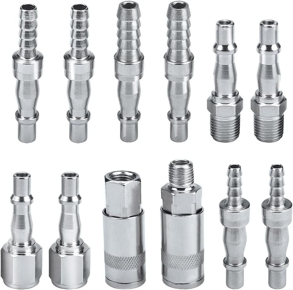 Złącze sprężonego powietrza Profiwoab 12 sztuk Szybkozłączki do wężypę