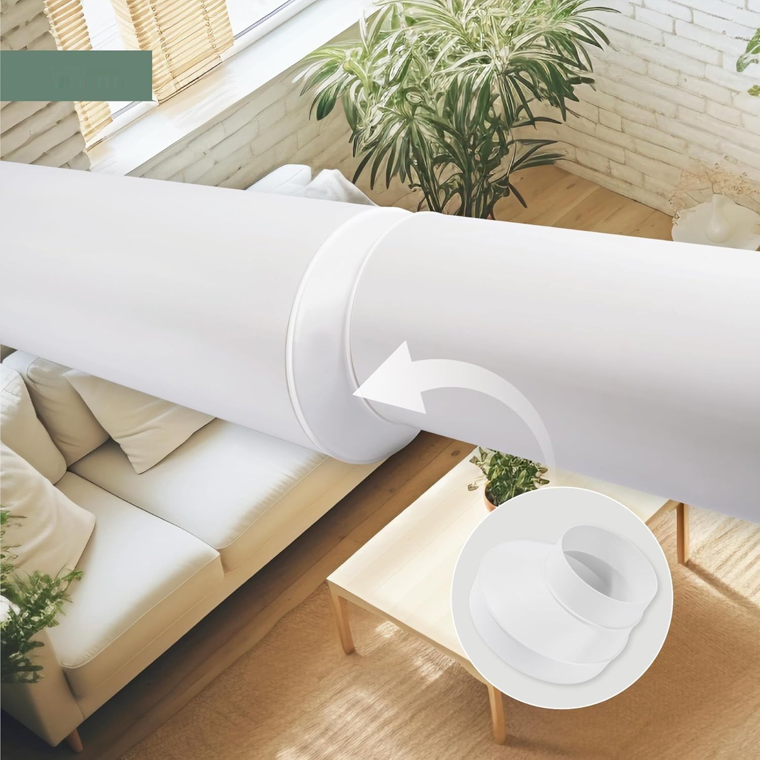 Vent Systems Redukcja kanału z Ø150 na 100 mm – złączka adaptacyjna,