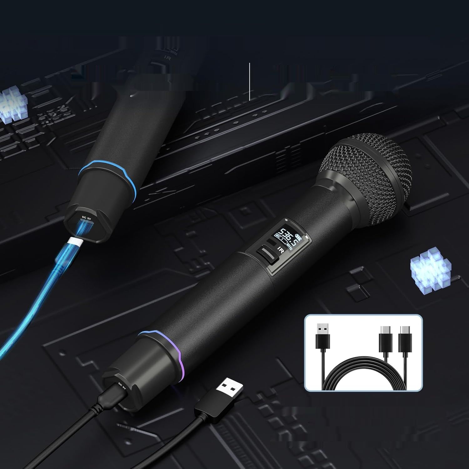 Profesjonalny system mikrofonów bezprzewodowych TONOR TW750