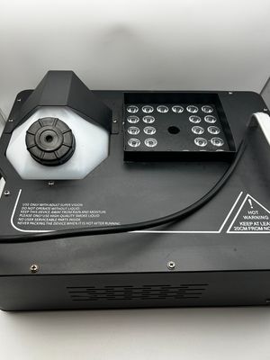 Przenośna wytwornica dymu 1800 W z 24 diodami RGBW - Brakuje pilota